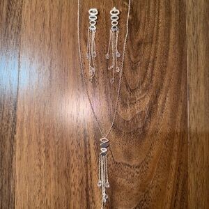 From Mexico Sterling Silver Necklace and Earring Set